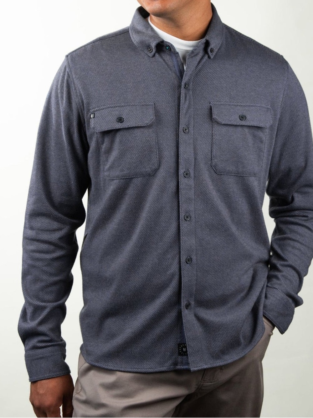 NWOT Linksoul Neptune Sweater Shirt in Navy/Black